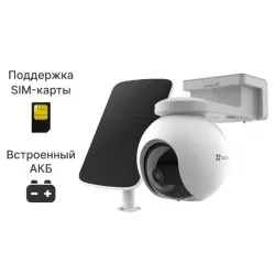 CS-EB8/SP (АКБ + солнечная панель + поддержка сим карты) (3MP), Ezviz